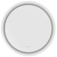 Lustra - Nowoczesne okrągłe lustro z oświetleniem LED - Piro 4X - miniaturka - grafika 1