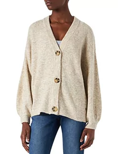 Cream & Co. Sweter damski Crmerle oz dzianinowy kardigan, Piasek, S - Swetry damskie - miniaturka - grafika 1
