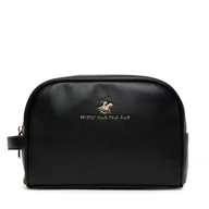 Kosmetyczki, organizery i kuferki - Kosmetyczka Beverly Hills Polo Club BHPC-U1-004-SS25 Czarny - miniaturka - grafika 1