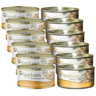Mokra karma dla kotów - Applaws Cat Mix Smaków 12x70g PUSZKA - miniaturka - grafika 1