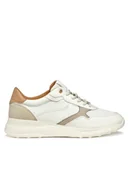 Sneakersy damskie - Geox Sneakersy D55LPA 0BC11 C1RH6 Biały - miniaturka - grafika 1