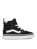 Buty dla chłopców - Vans Tenisówki C-ASHWOOD HI DECON SIDE ZIP VN000DBTBA2 Czarny - miniaturka - grafika 1