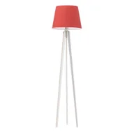 Lampy stojące - Drewniana lampa podłogowa na trójnogu CURACAO - miniaturka - grafika 1