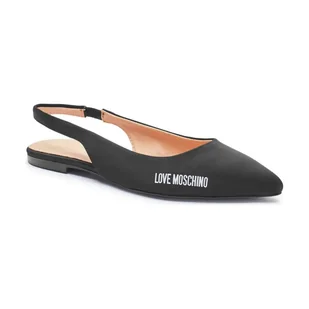 Love Moschino Czółenka z dodatkiem skóry - Czółenka - miniaturka - grafika 1