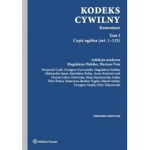 Fras Mariusz, Zakrzewski Piotr, Habdas Magdalena,  Kodeks cywilny. Komentarz Tom I Część ogólna art 1-125 - dostępny od ręki, natychmiastowa wysyłka - Prawo - miniaturka - grafika 2
