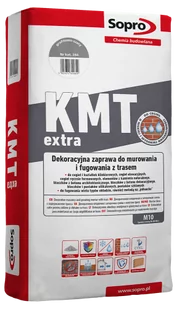 Zaprawa do klinkieru Sopro KMT extra 297 ciemny szary 25 kg - Zaprawy budowlane - miniaturka - grafika 1