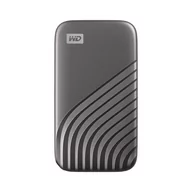 Dyski SSD - Dysk zewnętrzny WESTERN DIGITAL My Passport SSD,WDBAGF5000AGY-WESN, 500 GB, USB-C 3.1, szary - miniaturka - grafika 1