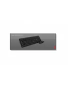 Zestawy myszka + klawiatura - Zestaw klawiatura + mysz Lenovo 160 Czarna GX31L52655 GX31L52655 - miniaturka - grafika 1