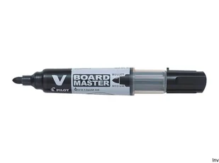 Pilot MARKER SUCHSCIERALNY V BOARD MASTER CZARNY OPAKOWANIE 10SZT VBM M B - Markery permanentne - miniaturka - grafika 2