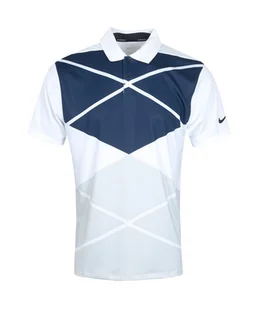 Koszulka Nike Vapor Argyle Print Polo Golf DH0609-100 r. M - Koszulki męskie Koszulka Nike Vapor Argyle Print Polo Golf DH0609-100 r. M - Koszulki męskie - miniaturka - grafika 1