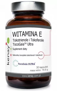 Kenay Witamina E Tokotrienole i Tokoferole TocoGaia Ultra (30 kaps.) - Suplementy naturalne - miniaturka - grafika 1