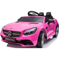 Pojazdy elektryczne dla dzieci - Samochód dla dziecka SUN BABY Mercedes Benz SLC300 Różowy - miniaturka - grafika 1