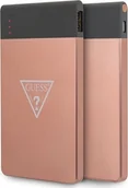 Powerbanki - Powerbank Guess GUL23PB4TLRG 4000 mAh Czarno-złoty GSM095273 - miniaturka - grafika 1