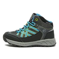 Buty dla chłopców - Regatta Unisex dziecięce buty trekkingowe Samaris Mid Jnr, szary Briar Frblue, 30 EU - miniaturka - grafika 1