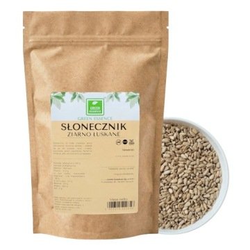 Słonecznik Łuskany 1 kg Green Essence Pestki Słonecznika
