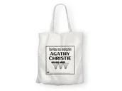 Torby i wózki na zakupy - Torba na książki Agathy Christie - miniaturka - grafika 1