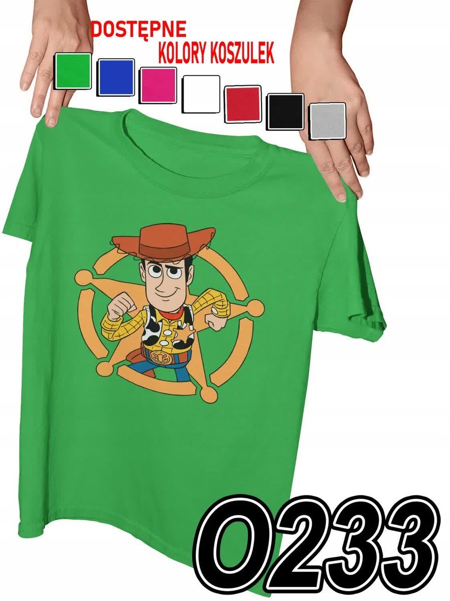 Koszulka Dziecięca Z Nadrukiem Chudy Chuzz Toy Historie Bajki - M 134-140