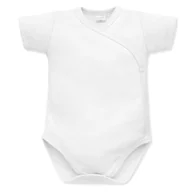 Body dla niemowląt - PINOKIO BODY KOPERTOWE BIAŁY LOVELY DAY 44 - miniaturka - grafika 1