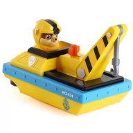 Zabawki do kąpieli - PSI PATROL PŁYWAJĄCA ŁÓDŹ + RUBBLE - SPIN MASTER - miniaturka - grafika 1
