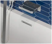 Korki do umywalek - Zestaw odpływowo-przelewowy Excellent FLOW SYSTEM ARIN.FLOW.CR chrom - miniaturka - grafika 1