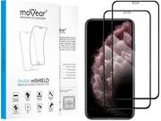Etui i futerały do telefonów - 2 szt. | moVear flexible 3D PRO - Pancerne szkło hybrydowe do Apple iPhone 11 Pro Max / Xs MAX (6.5") na Cały Ekran | Premium, fullGlue, 8H+ - miniaturka - grafika 1