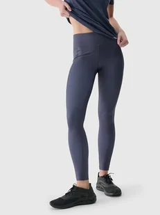 4F Legginsy sportowe w kolorze granatowym - Spodnie sportowe damskie - miniaturka - grafika 1