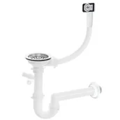 Syfony - Syfon 3,5" z przelewem 1-komorowy - miniaturka - grafika 1