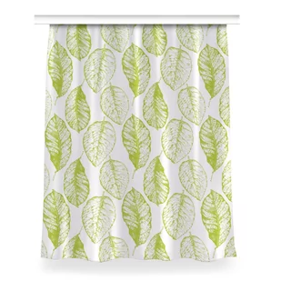Gotowa zasłona z nadrukiem Zielone liście 150x200, Fabricsy - Zasłony - miniaturka - grafika 1