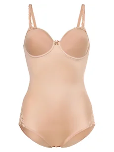 Triumph Body Kobiety beżowy jednolity, 75B - Body - miniaturka - grafika 1