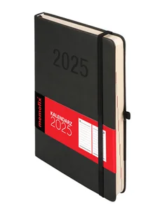 Kalendarz 2025, A5, czarny - Kalendarze - miniaturka - grafika 1