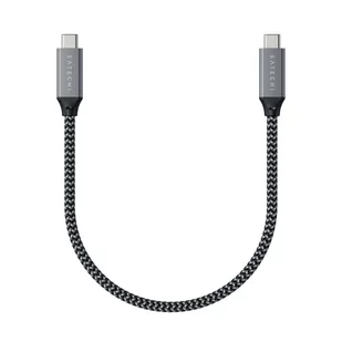 Satechi Usb4 Krótki Kabel Usb-C - Usb-C 25Cm - Kable USB - miniaturka - grafika 1