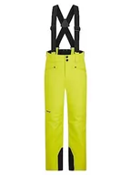 Spodnie narciarskie - Ziener AXI spodnie narciarskie dla dzieci, spodnie śniegowe, wodoodporne, wiatroszczelne, ciepłe, gorzki Lemon, 140 - miniaturka - grafika 1