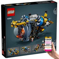 Klocki - LEGO TECHNIC 42201– PODWODNY ZESTAW Technic z Ramieniem i śmigłami Fantastyczny Prezent Dla Syna Chłopca Wnuczka + EBOOK-3 - miniaturka - grafika 1