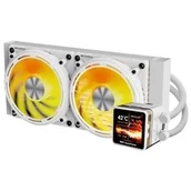 Chłodzenie procesora - Chłodzenie wodne DARKFLASH Explore DE240 Biały DE240 WHITE - miniaturka - grafika 1