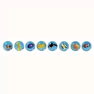 Zabawki zręcznościowe - Goki Piłka kauczukowa zwierzęta morskie, 16002 - miniaturka - grafika 1