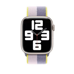 Apple Pasek sportowy w kolorze lawendowej szarości/jasnoliliowym do koperty 45 mm - rozmiar standardowy - Akcesoria do smartwatchy - miniaturka - grafika 3
