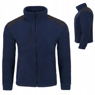 Polar męski roboczy Bluza Polarowa męska gruby ciepły bez kaptura MOCNY 4XL - Bluzy męskie - miniaturka - grafika 1