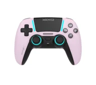 Kontrolery gier na PC - Yaxo Mantis Rage do PS5, PC Neon Pink - miniaturka - grafika 1
