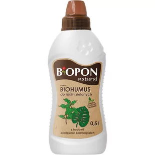Nawóz do roślin zielonych Biohumus 500 ml BIOPON - Nawozy ogrodnicze - miniaturka - grafika 1