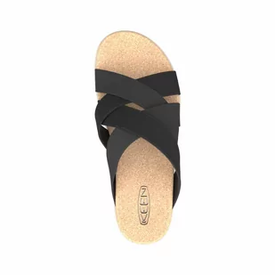 Klapki damskie KEEN ELLE MIXED SLIDE - Klapki i japonki damskie - miniaturka - grafika 4