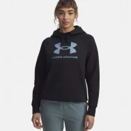 Bluzy sportowe damskie - Bluza damska Under Armour Rival Fleece Shimmer Hoody - miniaturka - grafika 1