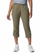 Spodnie sportowe damskie - Columbia Rybaczki funkcyjne "Leslie Falls™" w kolorze khaki - miniaturka - grafika 1
