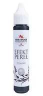 Kredki, ołówki, pastele i pisaki - KIN efekt pereł 30 ml czarny - miniaturka - grafika 1