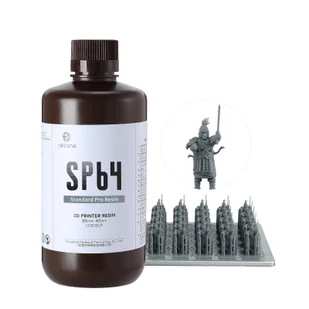 żywica do drukarek 3D, matowa powierzchnia, ostre detale, SP64-Blue Grey-1000G - Filamenty i akcesoria do drukarek 3D - miniaturka - grafika 1