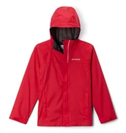 Kurtki i płaszcze dla chłopców - Columbia Youth Boys Watertight 2 Jacket, Waterproof Rain Jacket, Mountain Red, L - miniaturka - grafika 1