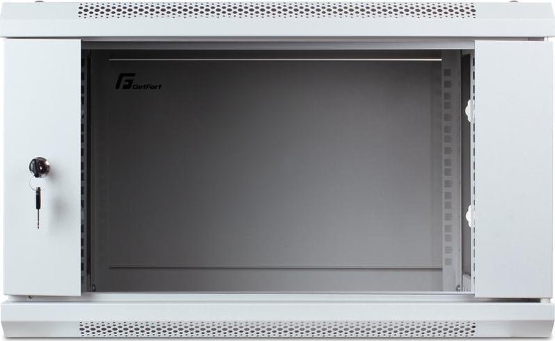 Szafa GetFort SZAFA RACK GETFORT ECO v2 19 CALI 6U 600X450 Wisząca Szara
