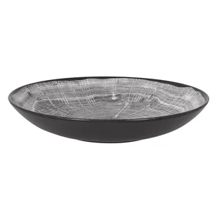PORCELANA RAK Woodart talerz głęboki szary 26 cm - Talerze - miniaturka - grafika 1