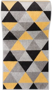 Szaro-żółty skandynawski chodnik dywanowy na metry H0-E50 - Wycieraczki - miniaturka - grafika 1