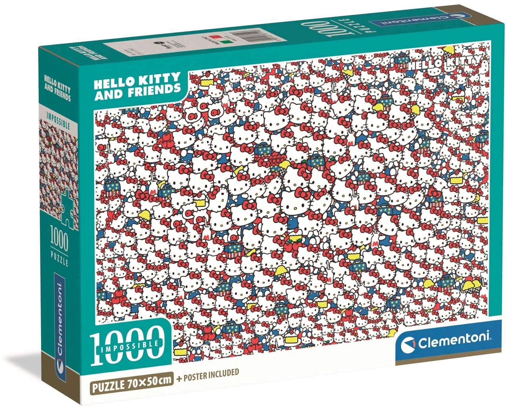 CLE puzzle 1000 Compact Impossib.Hello Kitty 37119