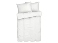 Pościel - LIVARNO home Pościel z bawełny muślinowej, 160 x 200 cm (Biały) - miniaturka - grafika 1